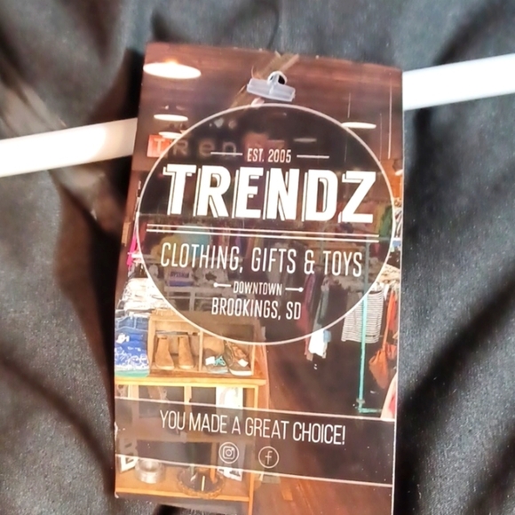 Trendz Clothing Woman's Black String Vest Halloween S NWT - Picture 3 of 9